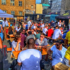 street food Shoreditch market